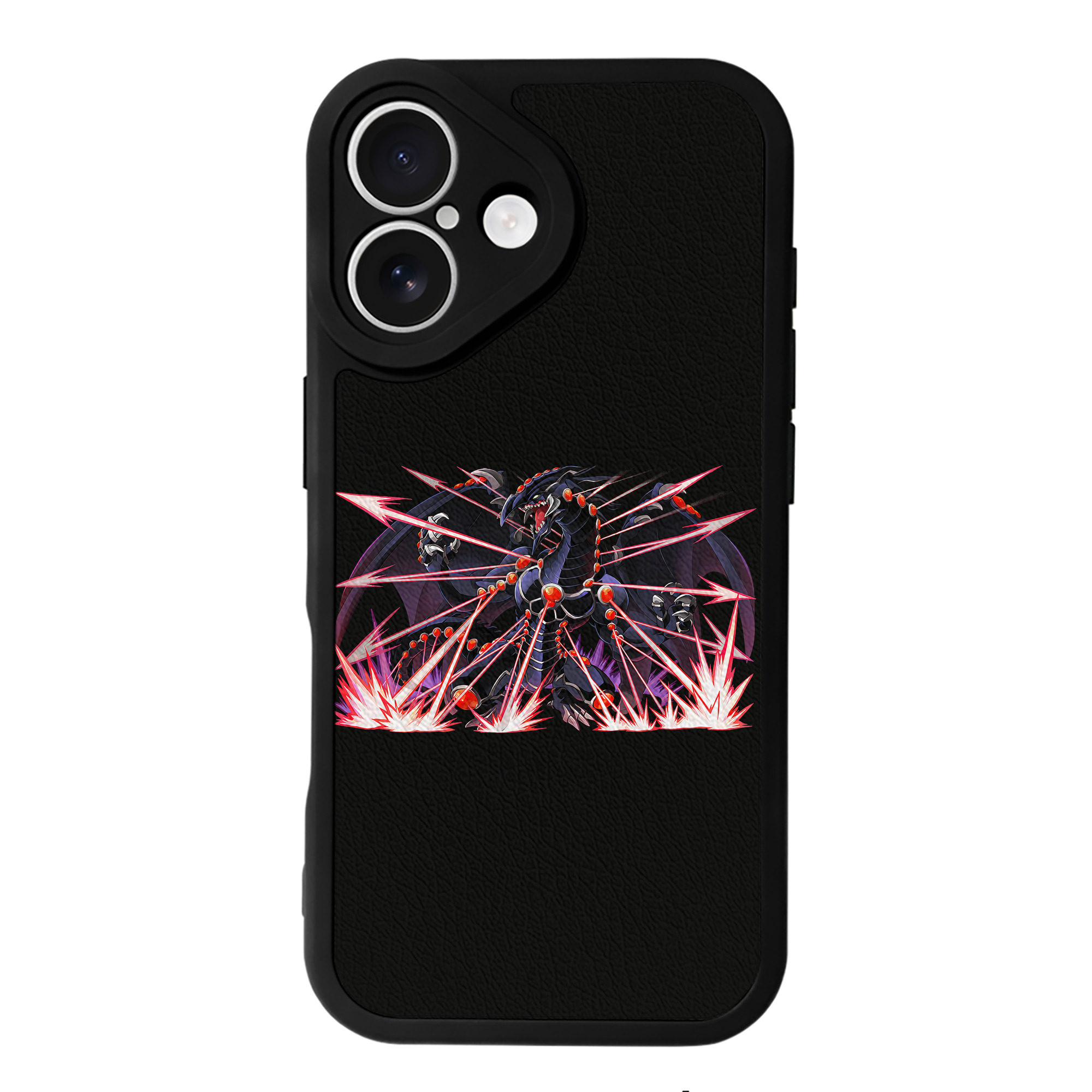 （画像用） 遊☆戯☆王 Yu-Gi-Oh! 【iPhone 16シリーズ対応】シリコンスマホケース（レザー調） 材質：シリコン
